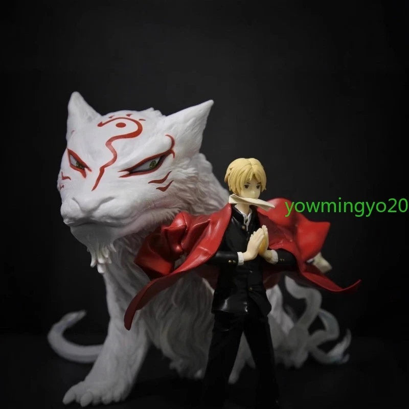 Natsume's Book of Friends Natsume Takashi Madara Model Figure Anime Desktop W/B 07FC0E-D4 - KOEEK