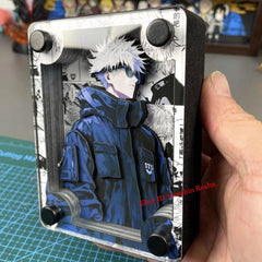 Anime Jujutsu Kaisen Gojo Satoru Acrylic Brick 3D Card Collection Decor Gift 07FC0E-D4 - KOEEK