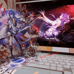 Anime Honkai: Star Rail Acheron Acrylic Desktop Stand Figure Collection Decor 07FC0E-D4 - KOEEK