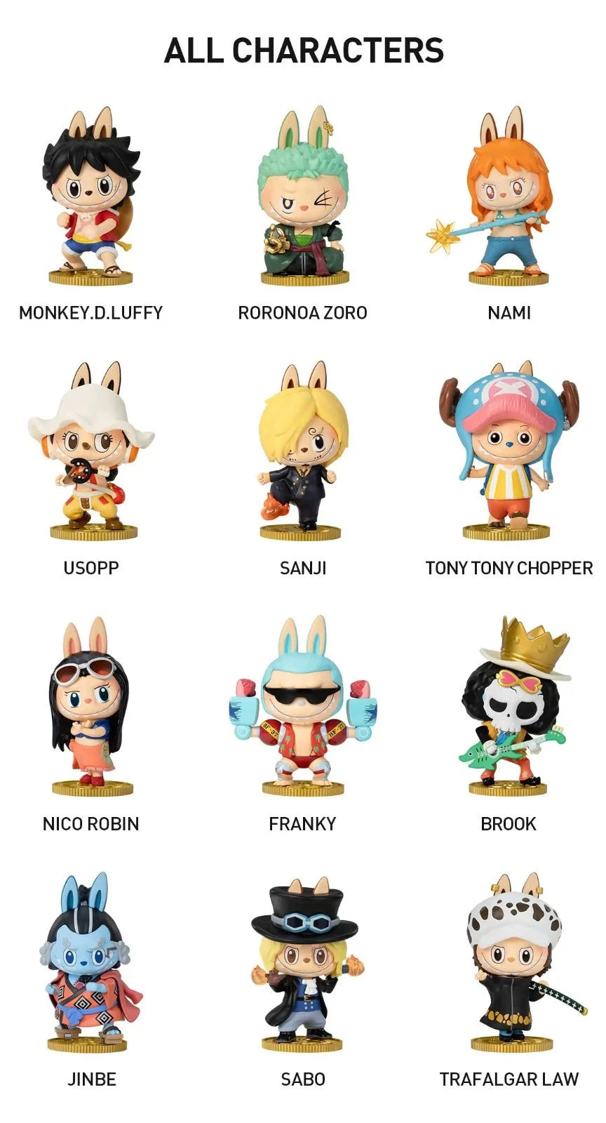 Labubu The Monsters One Piece Series Confirmed Box Figure Toys Dolls 07FC0E-D4 - KOEEK