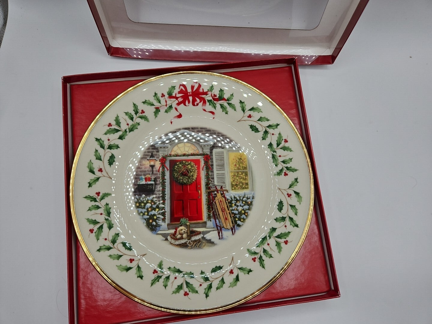 Lenox 2005 Annual Holiday Collector Plate Fifteenth Series Christmas Decor LENOX - KOEEK