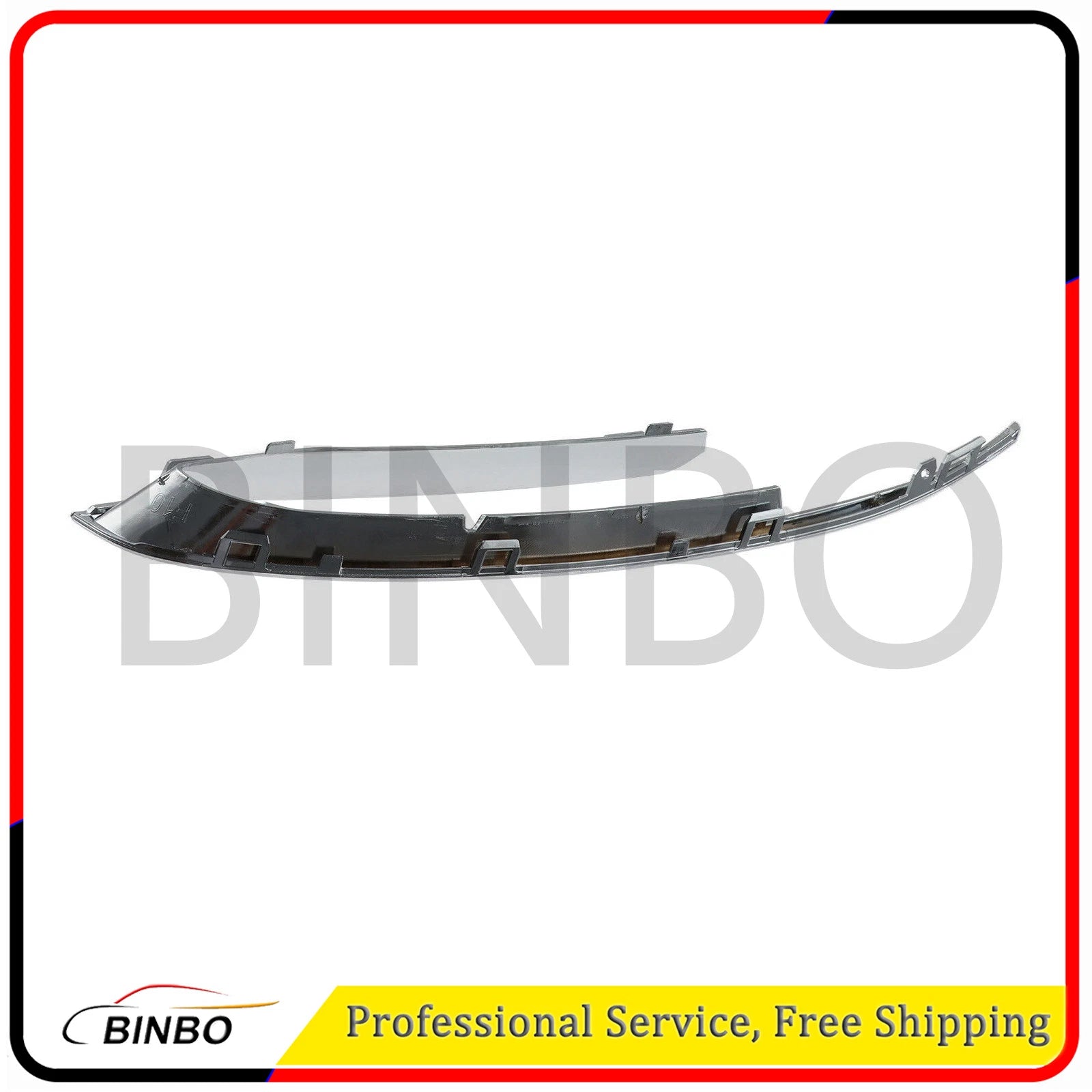Set of 2 Grille Trims Grill Driver & Passenger Side Chrome for 528 535 550 07FC0E-D4 - KOEEK