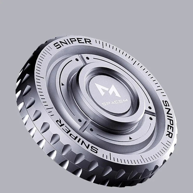 Sniper Mechanical Ratchet Fidget Spinner EDC Fidget Clicker Adult Fidget Toys 07FC0E-D4 - KOEEK
