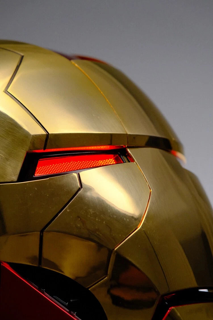 Stock AUTOKING Gold Iron Man MK5 1:1 Wearable Helmet Deformed Voice-control Mask AUTOKING - KOEEK