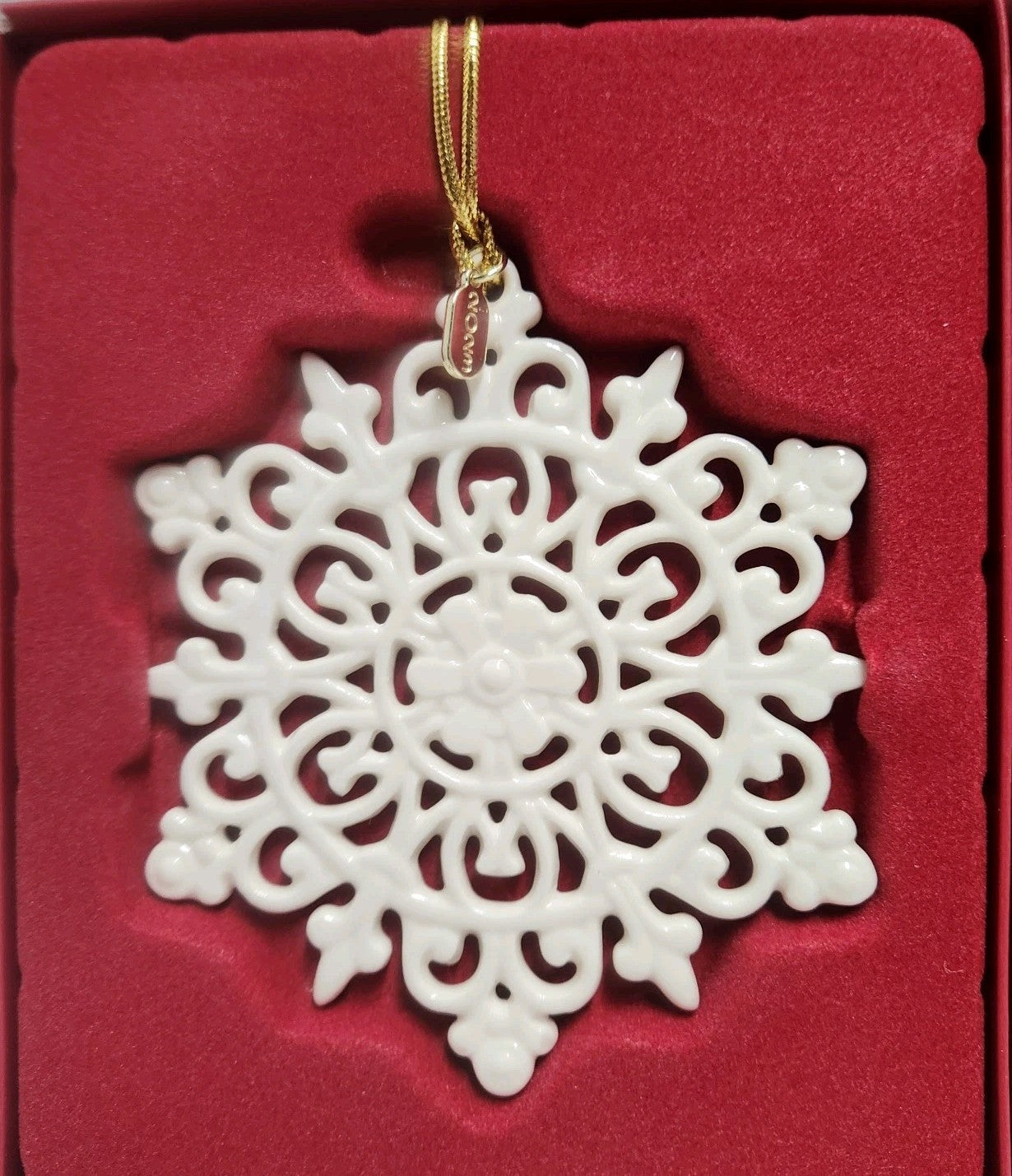 2023 Lenox Annual Snowflake Snow Fantasies Ornament LENOX - KOEEK