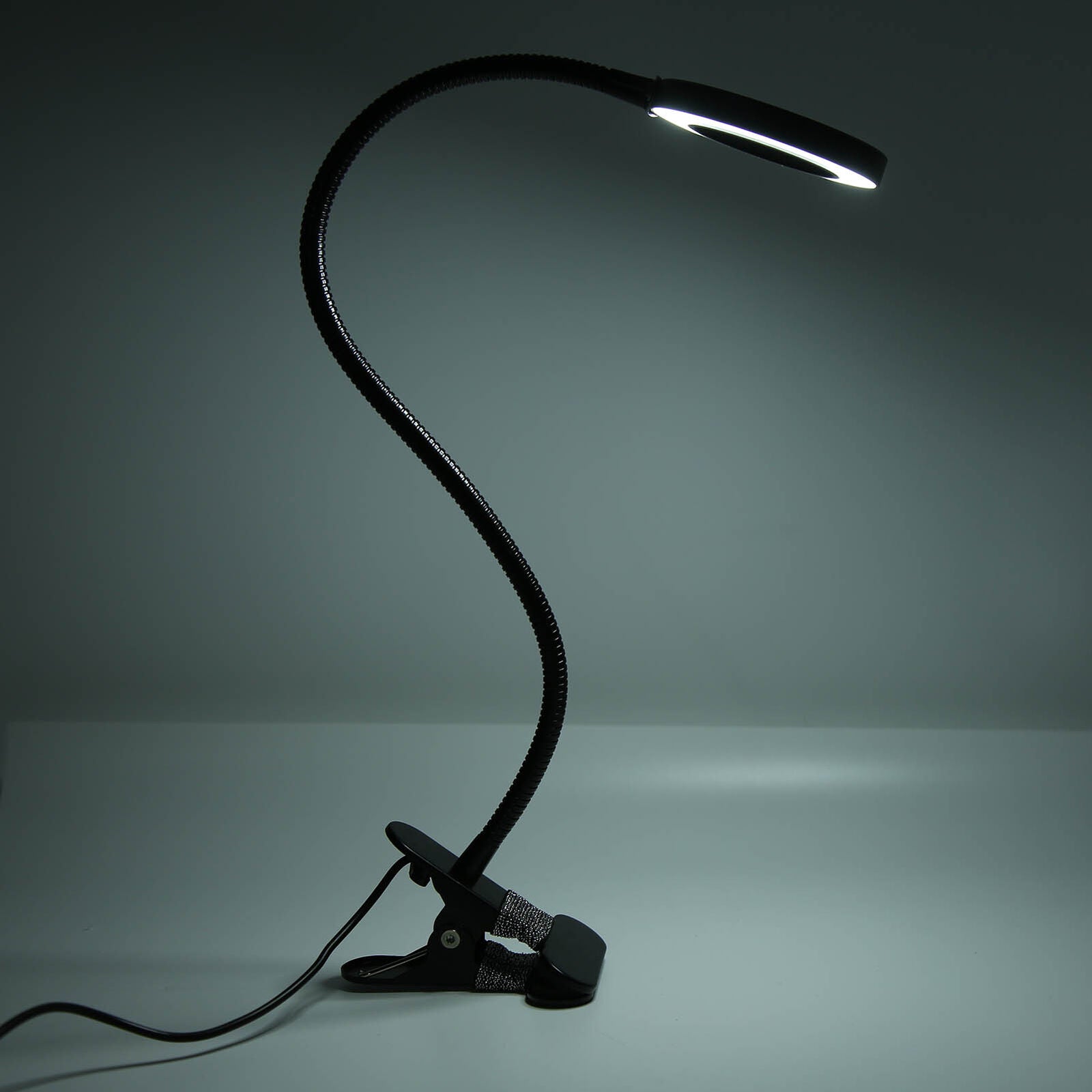 new Magnifying Lamp LED Light 3X Gooseneck With USB-Cable Adjustable Brightness koeek - KOEEK