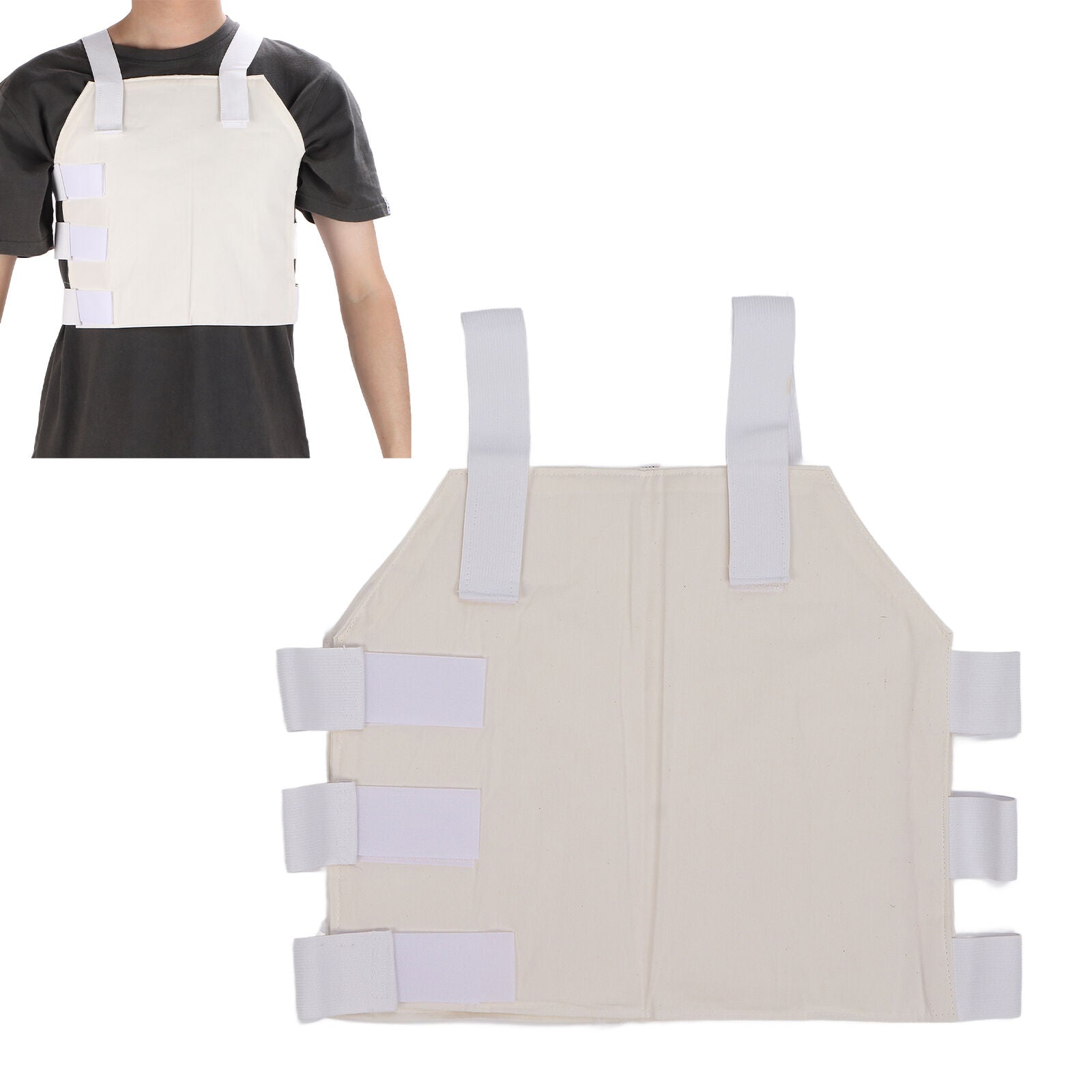 new Broken Rib Brace Breathable Sternum And Thorax Support Ribs Chest Brace HGF koeek - KOEEK