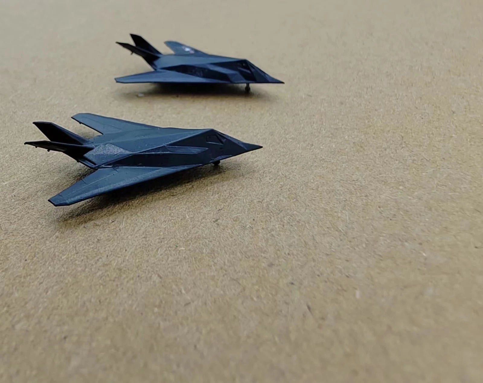 3D printed 1350/400/700 US F-117A Attack aircraft Nighthawk model 07FC0E-D4 - KOEEK