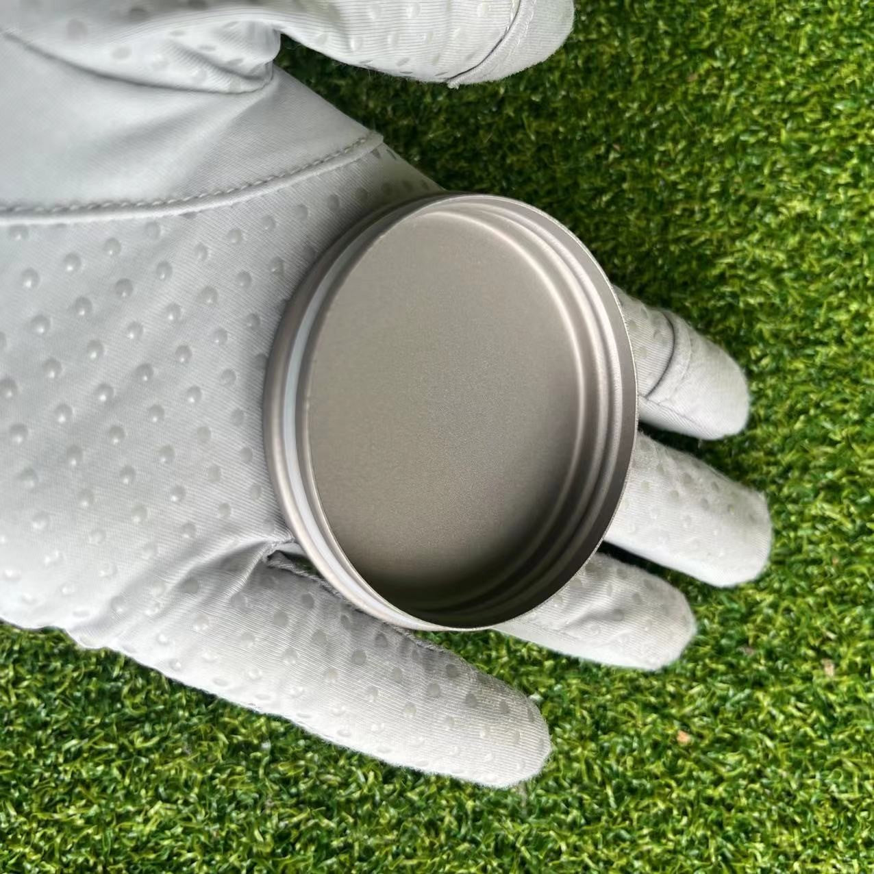 Pure Titanium Waterproof Container can Pill Case Holder Box Tea Storage Jar EDC 07FC0E-D4 - KOEEK