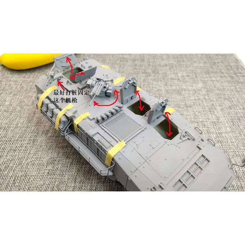 3D Printed 1/35 Singapore Trax armored personnel carrier Unpainted Model Kit 07FC0E-D4 - KOEEK