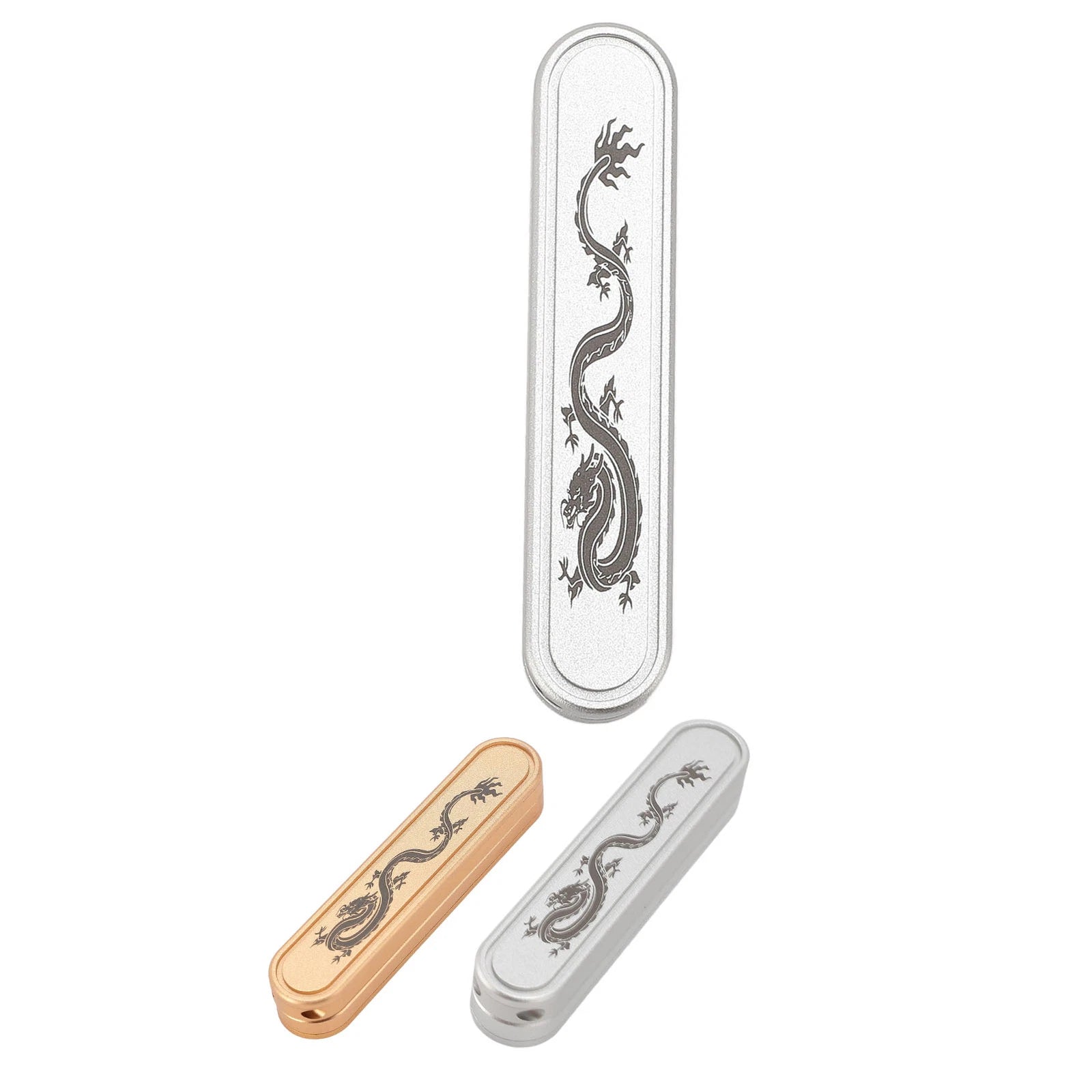 Metal Push Slider Fingertip Push Card Mechanical Fingertip Slider EDC Toys Gifts 07FC0E-D4 - KOEEK