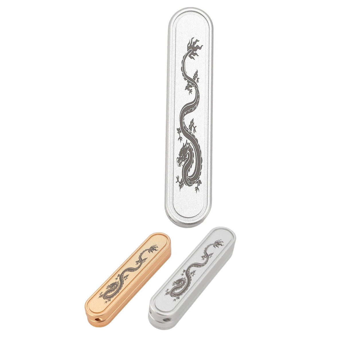 Metal Push Slider Fingertip Push Card Mechanical Fingertip Slider EDC Toys Gifts 07FC0E-D4 - KOEEK