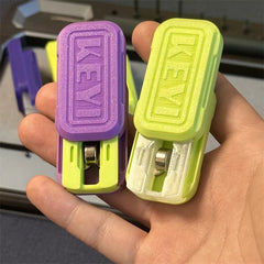 Novel Vibrating EDC Fidget Slider Stylish Plastic Mechanical Push Fidget Toys 07FC0E-D4 - KOEEK