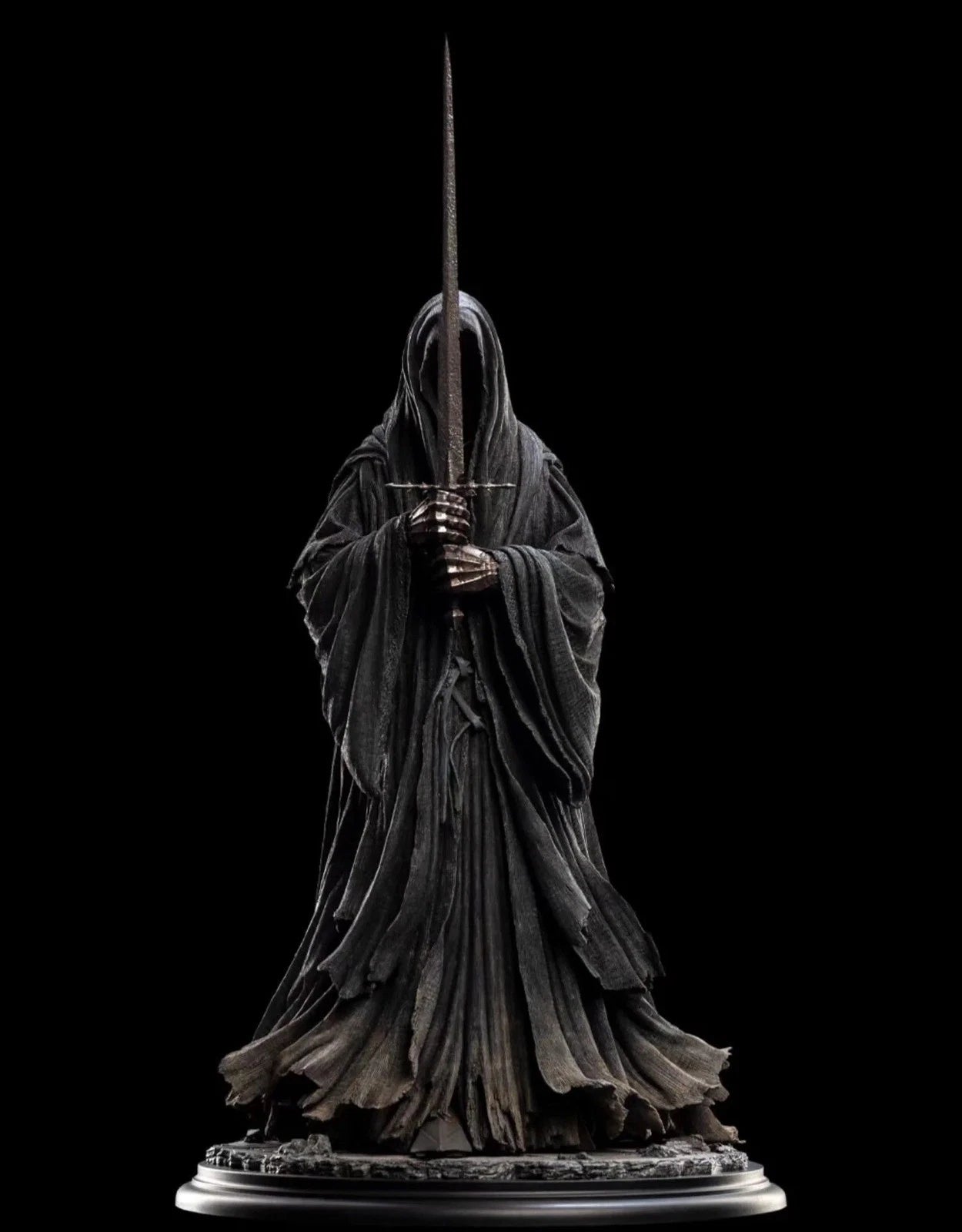 Movie Lord of The Rings Nazgul Ringwraith 1/6 PVC Action Figure Toy Mordor Model 07FC0E-D4 - KOEEK