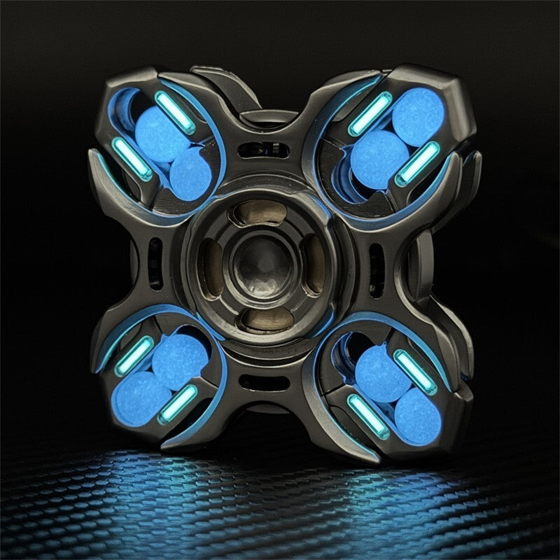 Future Punk Style EDC Hand Spinner Fashion Cool Metal Fidget Spinner 07FC0E-D4 - KOEEK