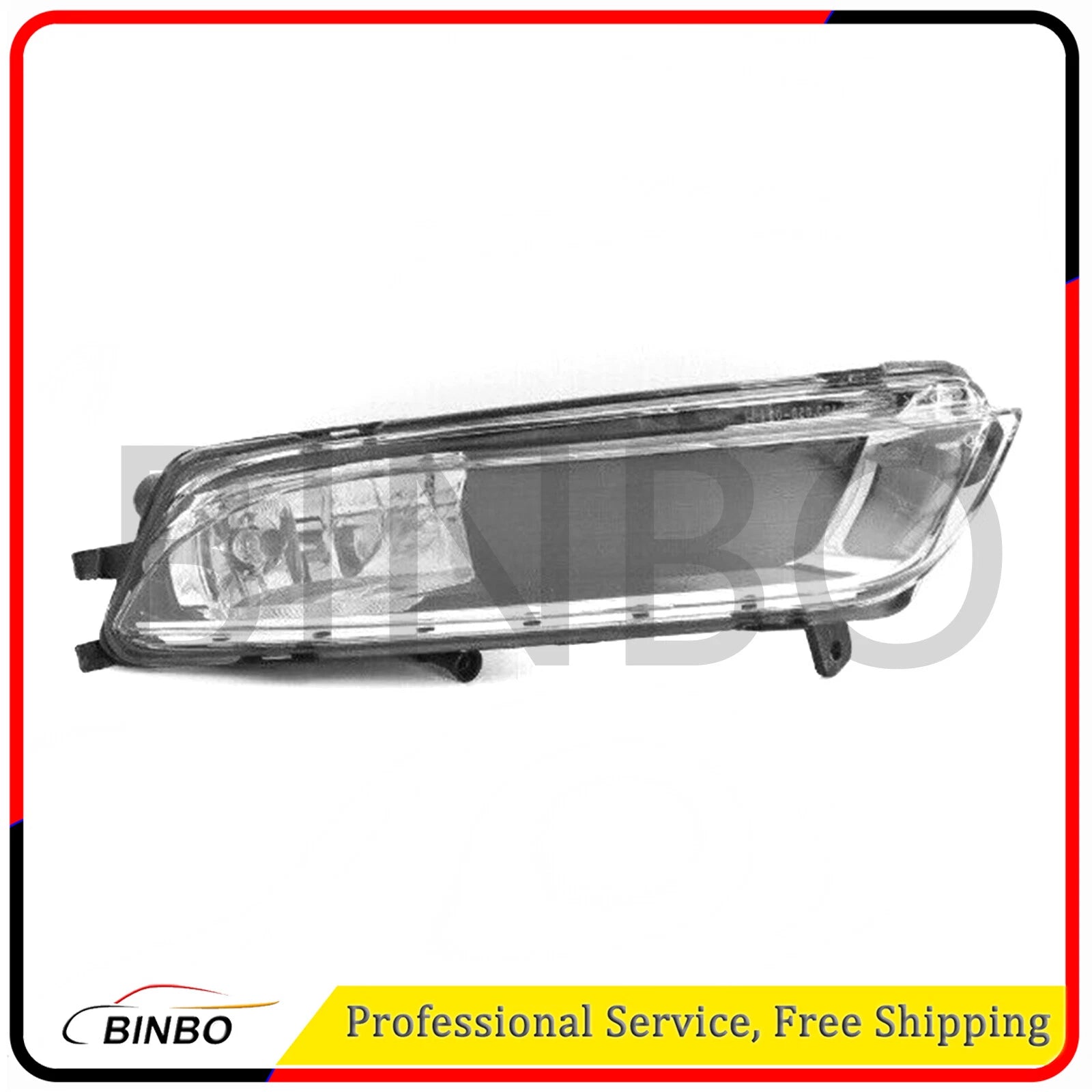 Pair of Front Fog Lights Fog Lamp Halogen For VW Volkswagen CC 13-16 07FC0E-D4 - KOEEK