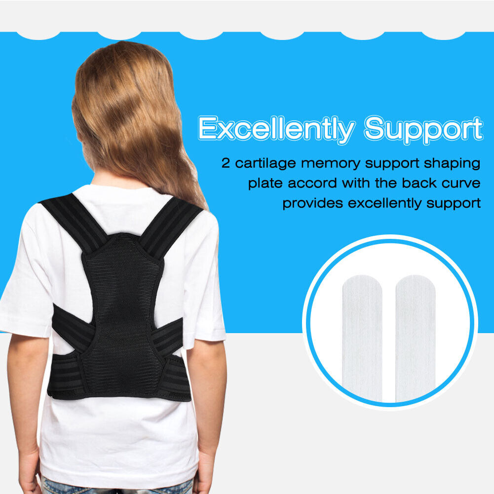 new Posture Corrector For Kids Teenagers Spinal Support Back Posture Brace HGF koeek - KOEEK