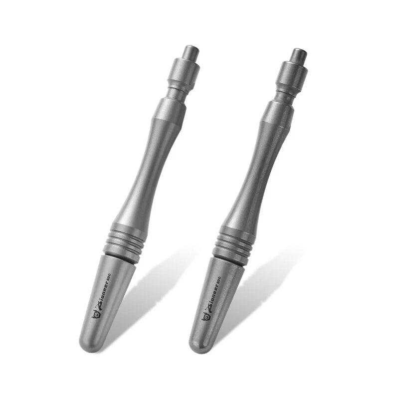 Mini Titanium Alloy Ballpoint Pen Signature Writing Pen Business Office EDC Gift 07FC0E-D4 - KOEEK