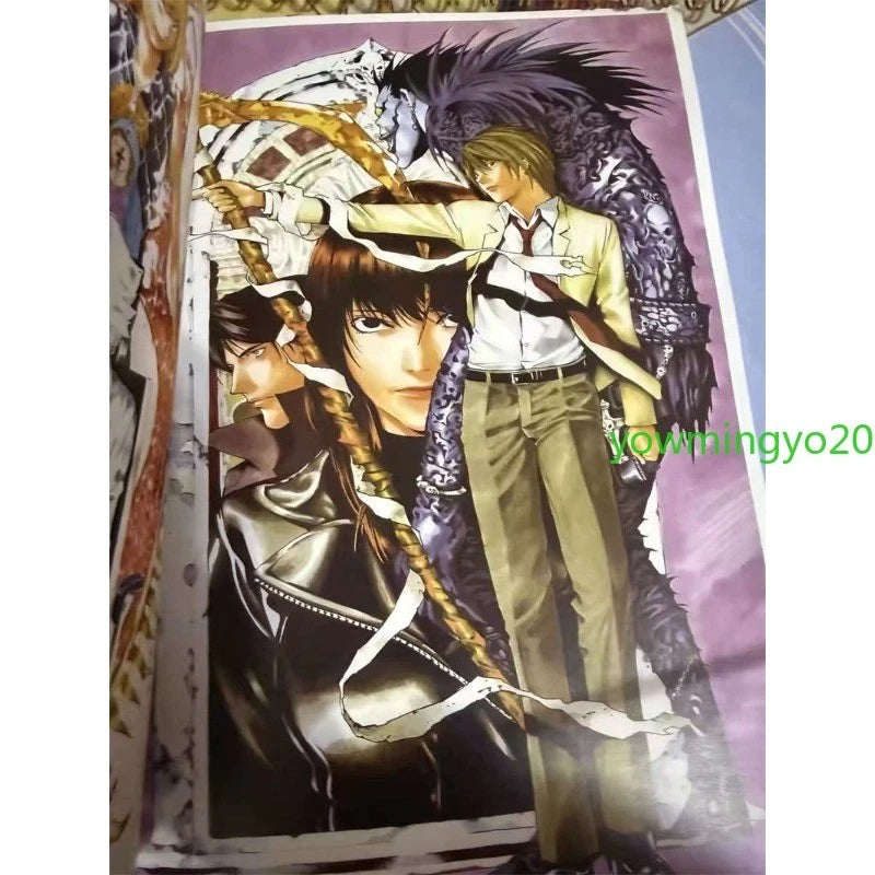 Death Note Light Yagami & L Lawliet Art Book Takeshi Obata Anime Manga Album 07FC0E-D4 - KOEEK