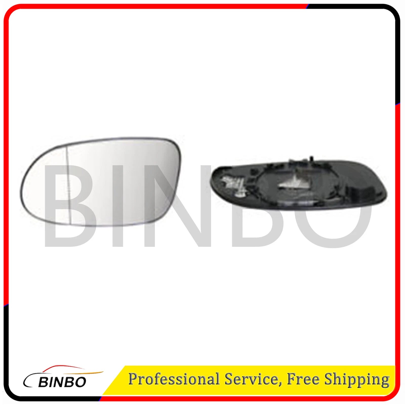 1Pcs Left Side Rearview Mirror Glass Heated For Mercedes CLK SLK A1708100121 07FC0E-D4 - KOEEK
