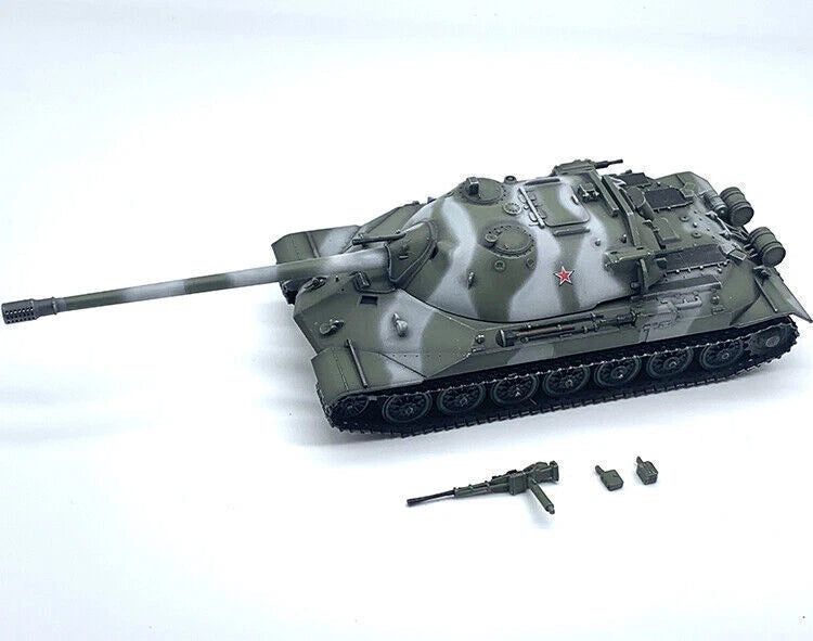 The Soviet Union IS-7 Tier K Heavy Tank PVC Snow Field Painted Model Statue 1:72 07FC0E-D4 - KOEEK
