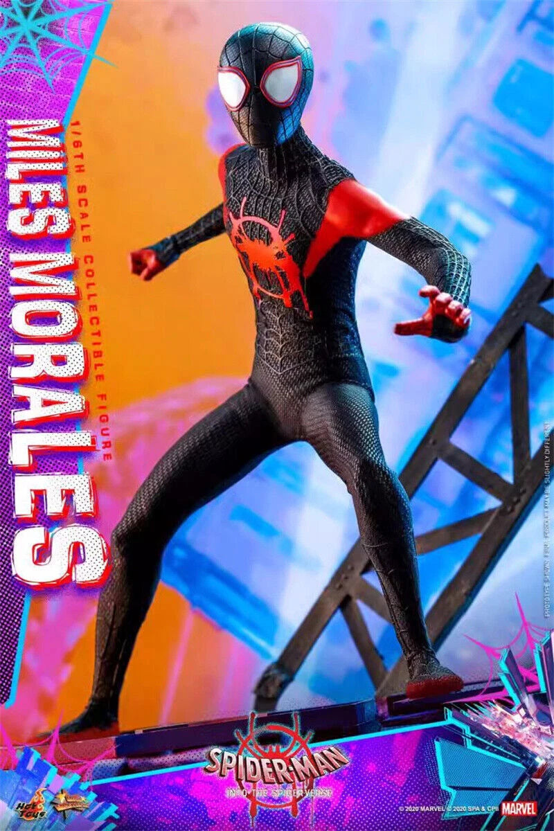 HOTTOYS HT MMS567 Spider Man Miles Morales Action Figure Model Toy  Stock Box 07FC0E-D4 - KOEEK
