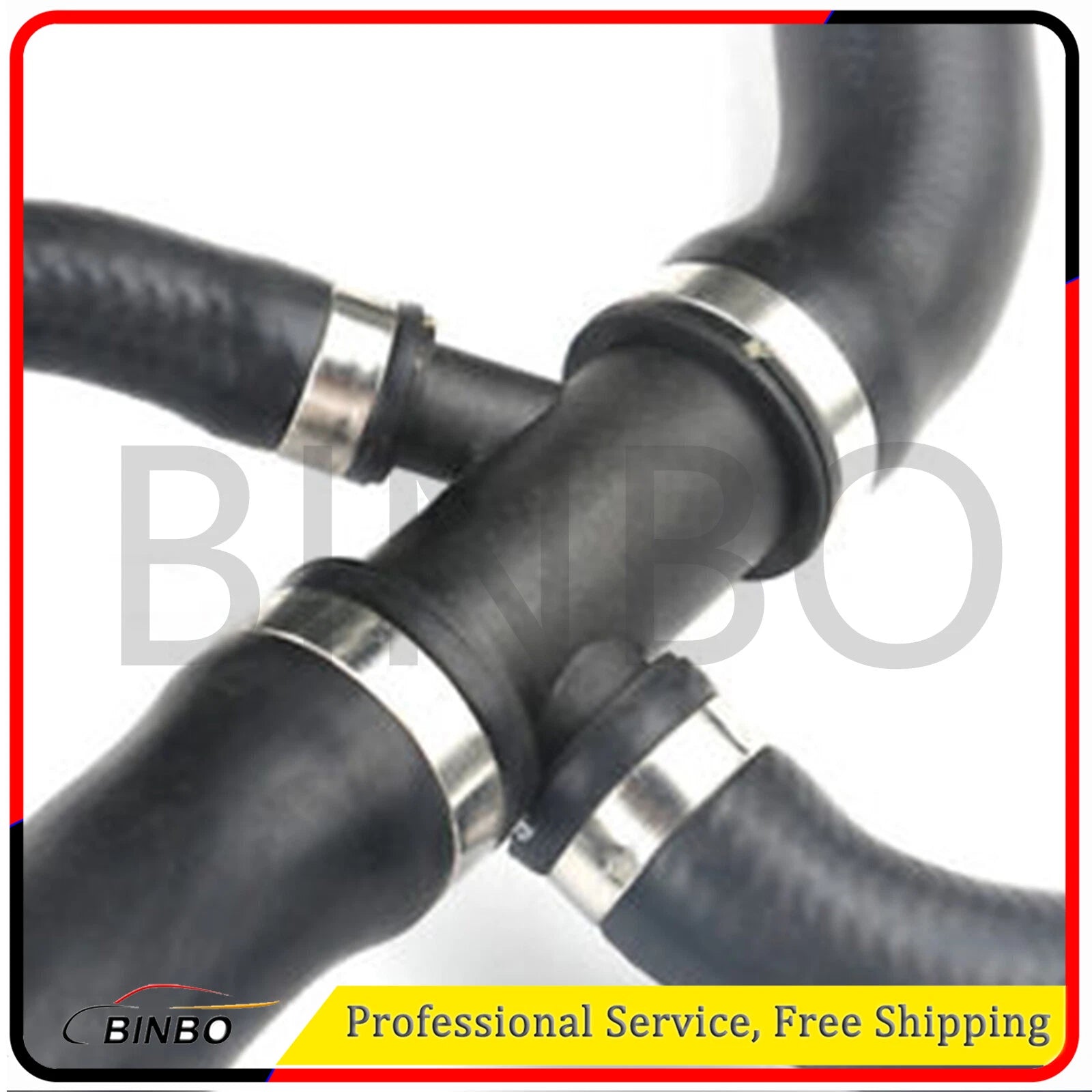 Upper Engine Radiator Hose for Volvo C30 2007-2013 C70 2006-2013 S40 04-11 V50 07FC0E-D4 - KOEEK