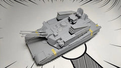 3D Printed 1/35 US AGDS-II Mississippi Anti-aircraft Cannon Model Kit 07FC0E-D4 - KOEEK