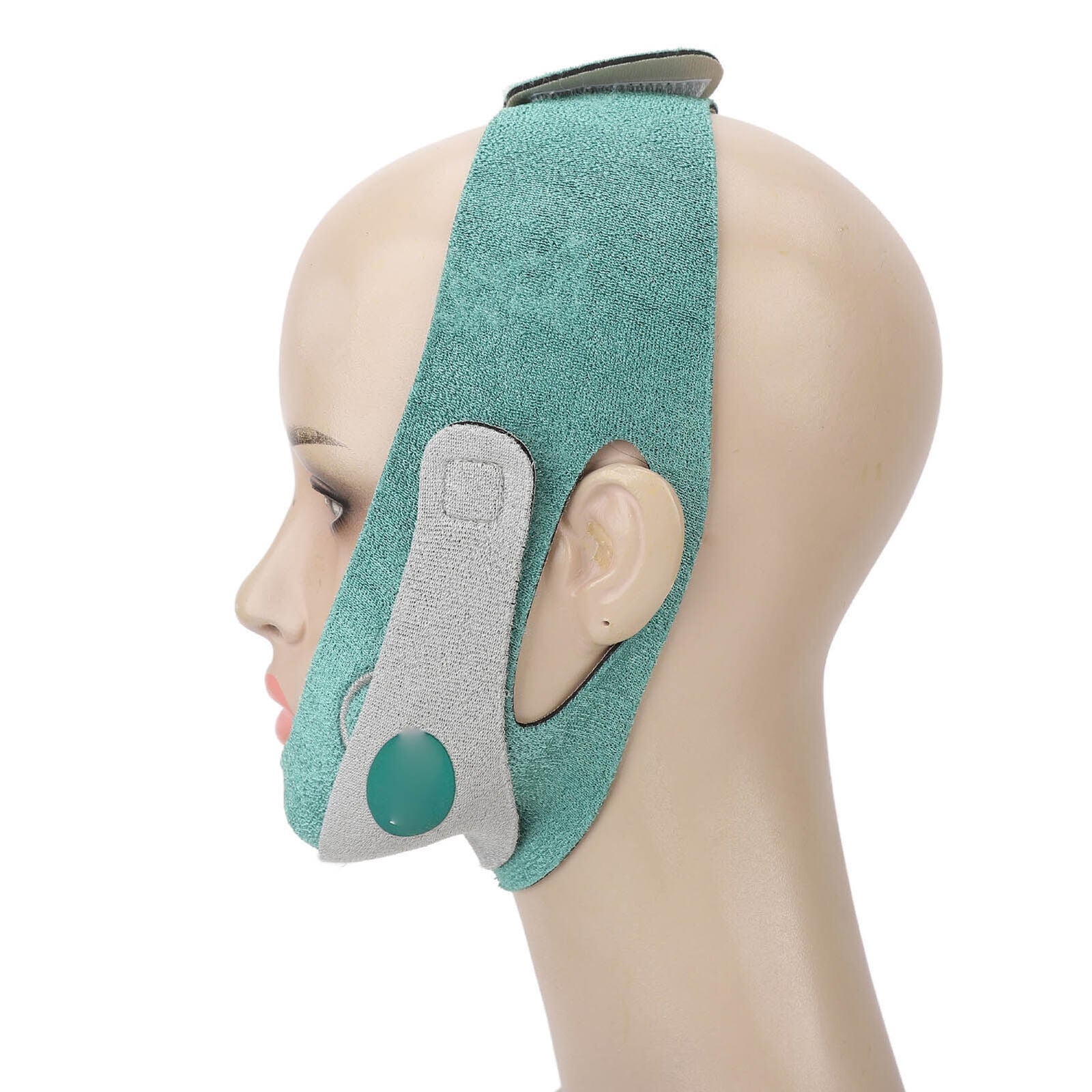 new Bandage V Line Strap Reduce Double Chin Wrinkles Lifting Belt(Green ) HGF koeek - KOEEK