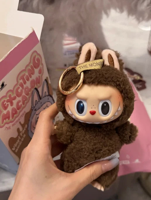 Limited Chase: POP MART The Monsters Tasty Macarons Chestnut Cocoa Collectible POP_MART - KOEEK