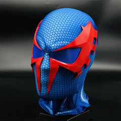 Spider-man 2099 Helmet Cosplay 3D Mask Cosplay Costume Halloween Prop 07FC0E-D4 - KOEEK