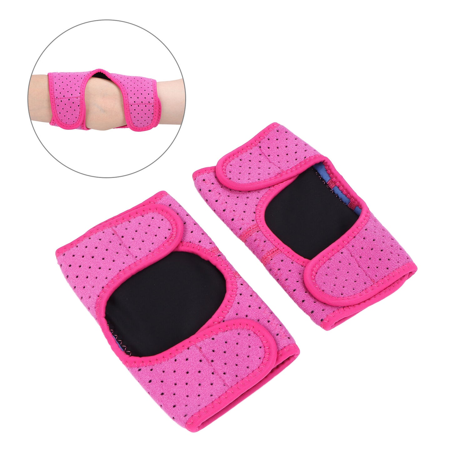 new Elbow Protective Pads Thick Sponge Elbow Splint Stabilizer Brace(Rose ) HGF koeek - KOEEK