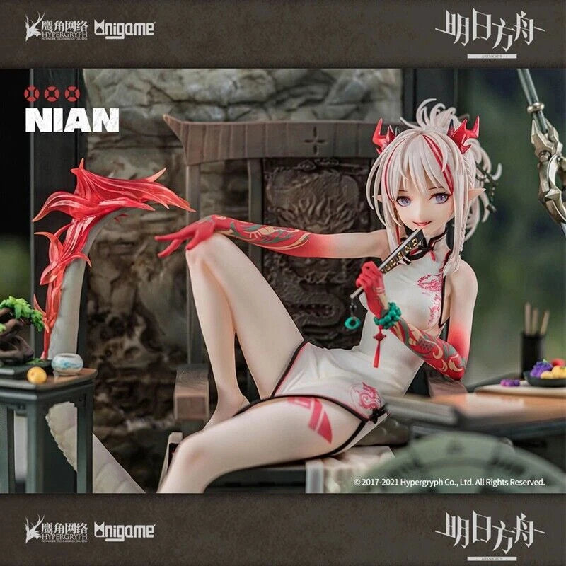 Official  Arknights Nian Figure Statue 1:7 Scale Ornaments 乐逍遥 VER. 12in 07FC0E-D4 - KOEEK