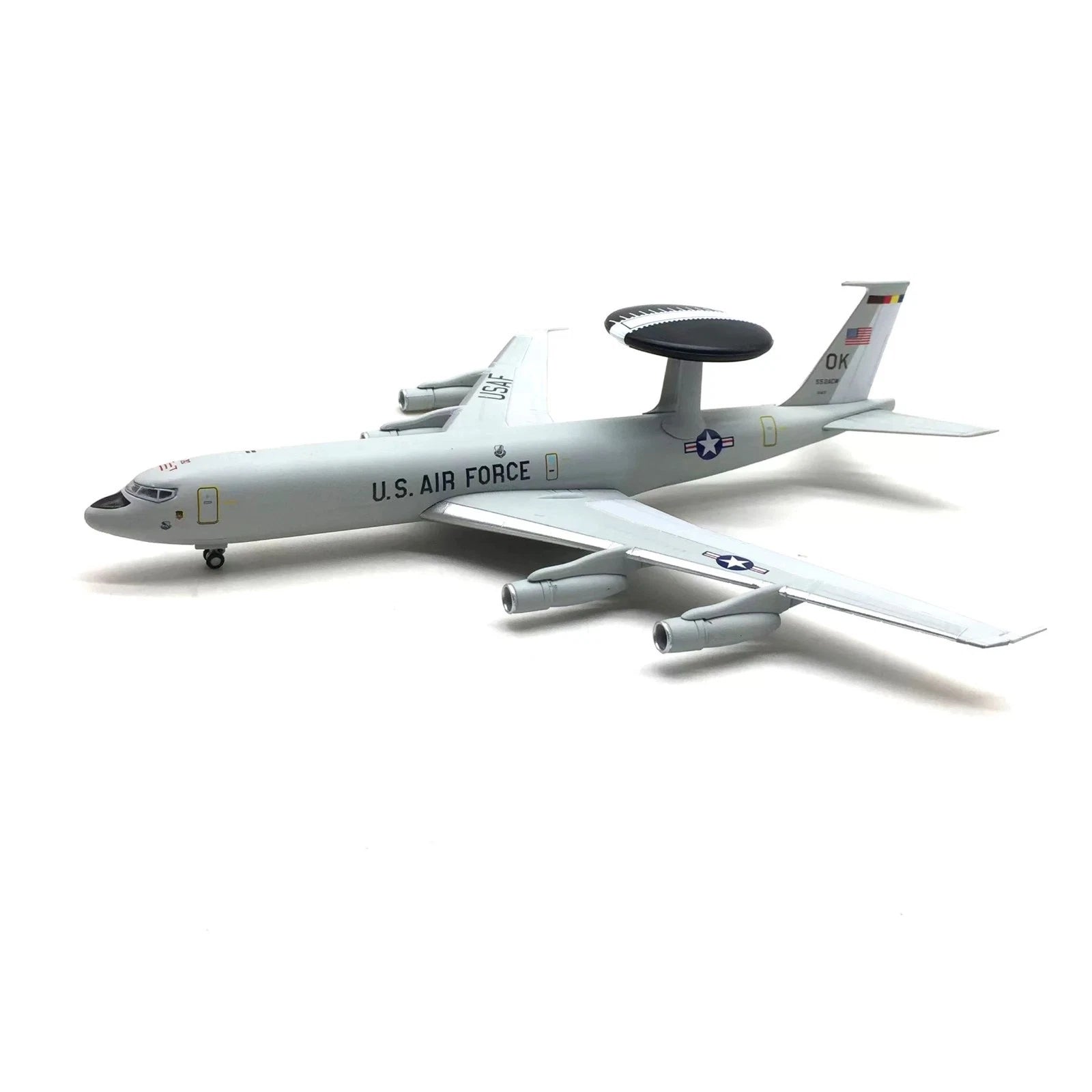 1:200 Alloy Diecast Military Model Boeing E-3 Sentry AWACS Aircraft Collection 07FC0E-D4 - KOEEK