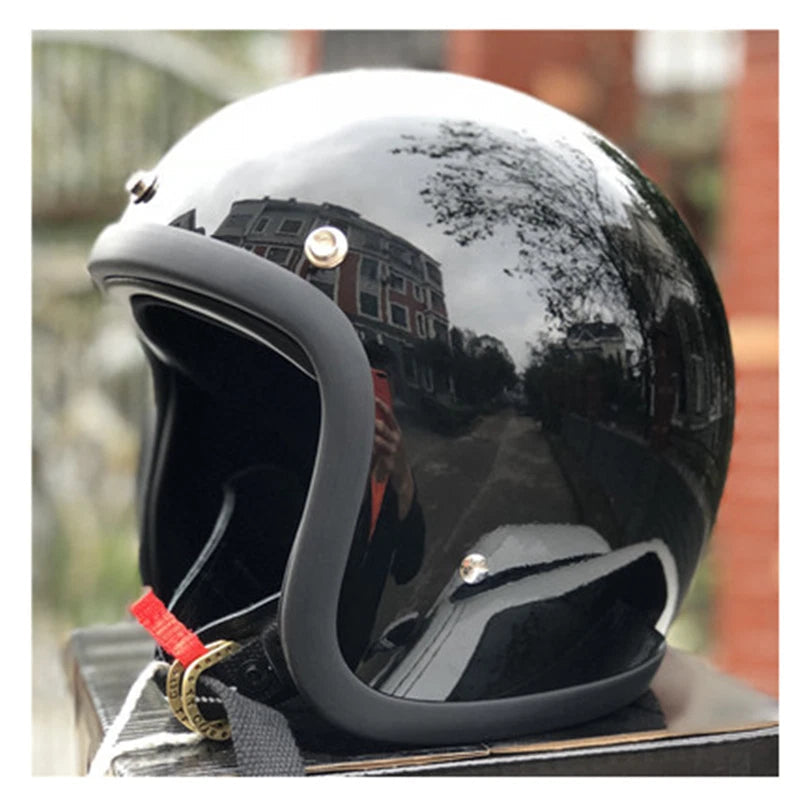 3/4 Face Japan Helmet Race Retro Rider  500-TX Helmet 07FC0E-D4 - KOEEK