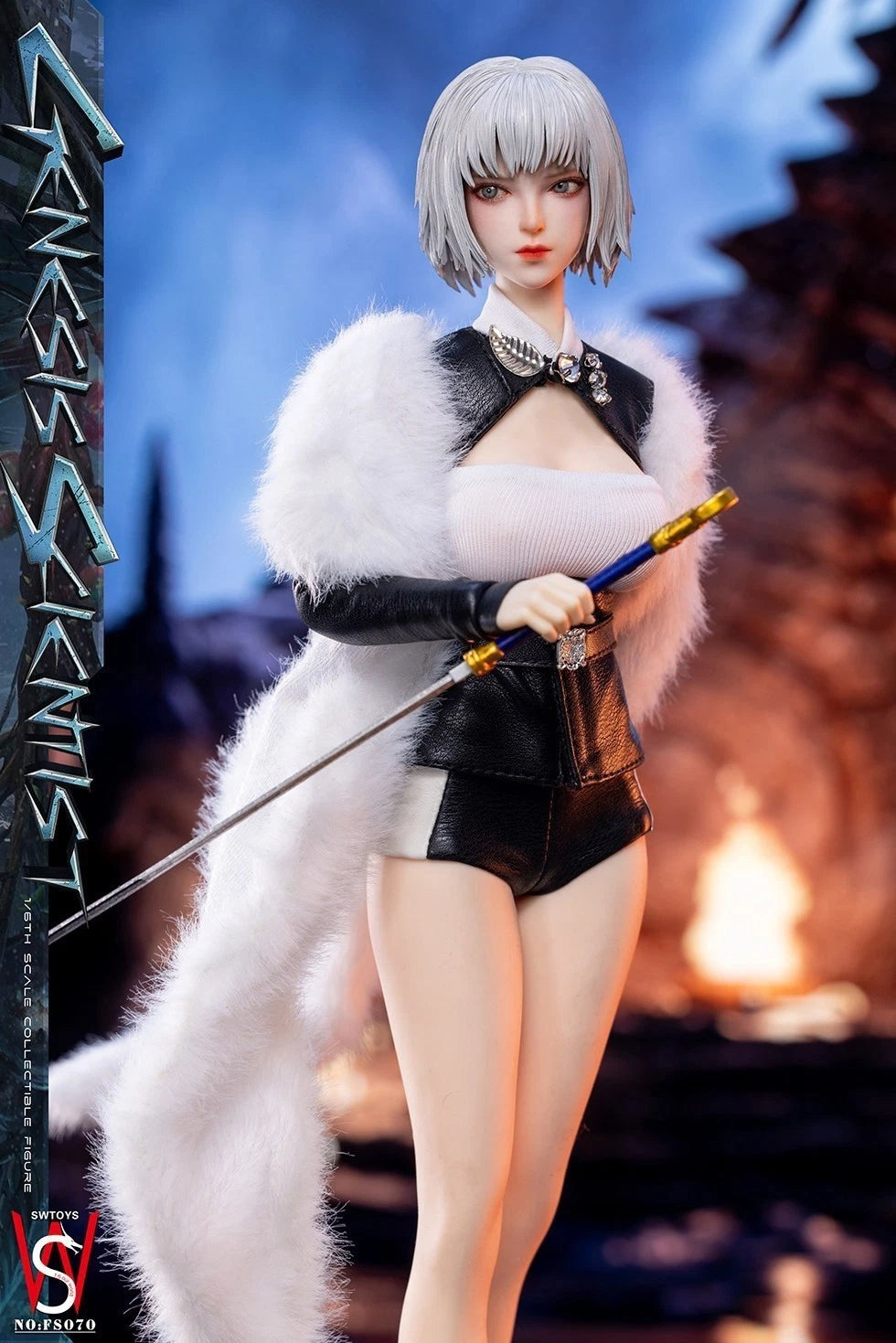 Anime SWtoys 1/6 NO:FS070 Female Genesis Scientist Action Figure Model Toys 07FC0E-D4 - KOEEK