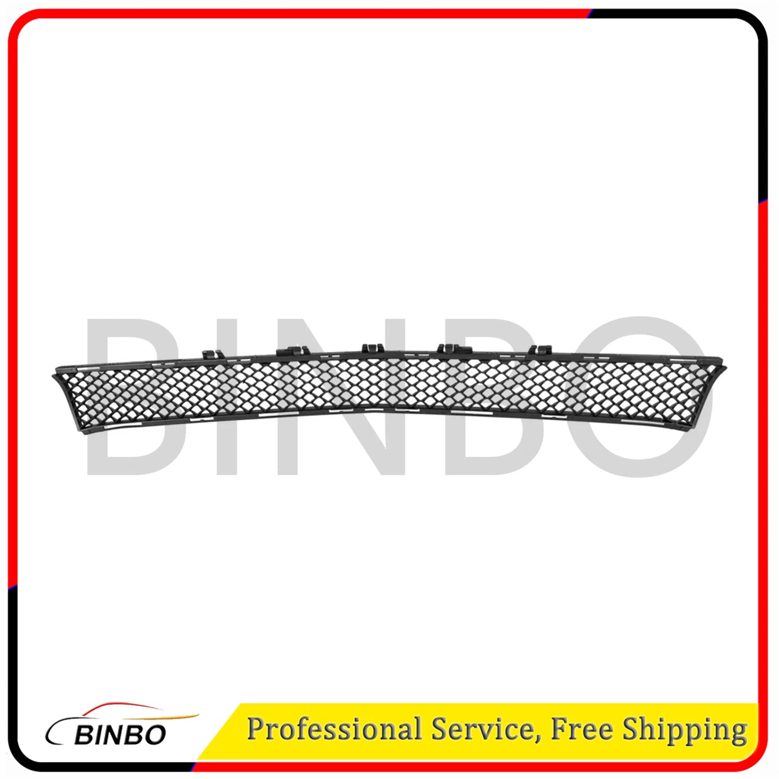Bumper Grille Grill Fit For 2017-2020 Mercedes Benz E350 Front Center 2138850622 07FC0E-D4 - KOEEK
