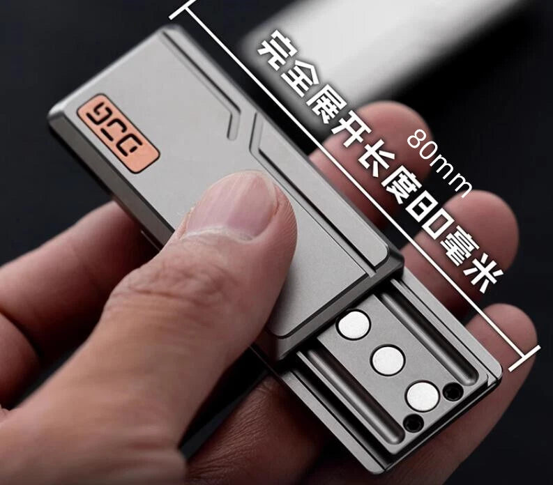 Titanium Alloy Stainless Steel Push Slider Mechanical EDC Decompression Toys 07FC0E-D4 - KOEEK
