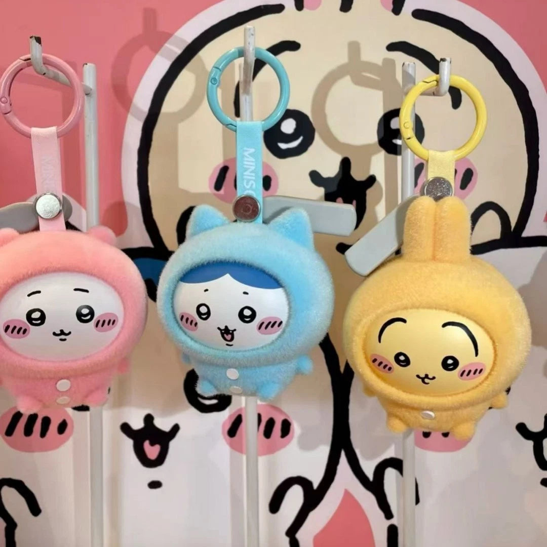MINISO Chiikawa Pajamas Face Changing Confirmed Blind Box Keychain Vinyl Figure MINISO - KOEEK