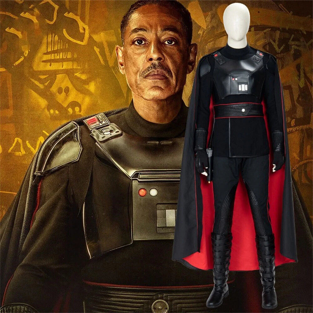 Star Wars The Mandalorian Moff Gideon Halloween Cosplay Costume Mens Outfit Suit 07FC0E-D4 - KOEEK