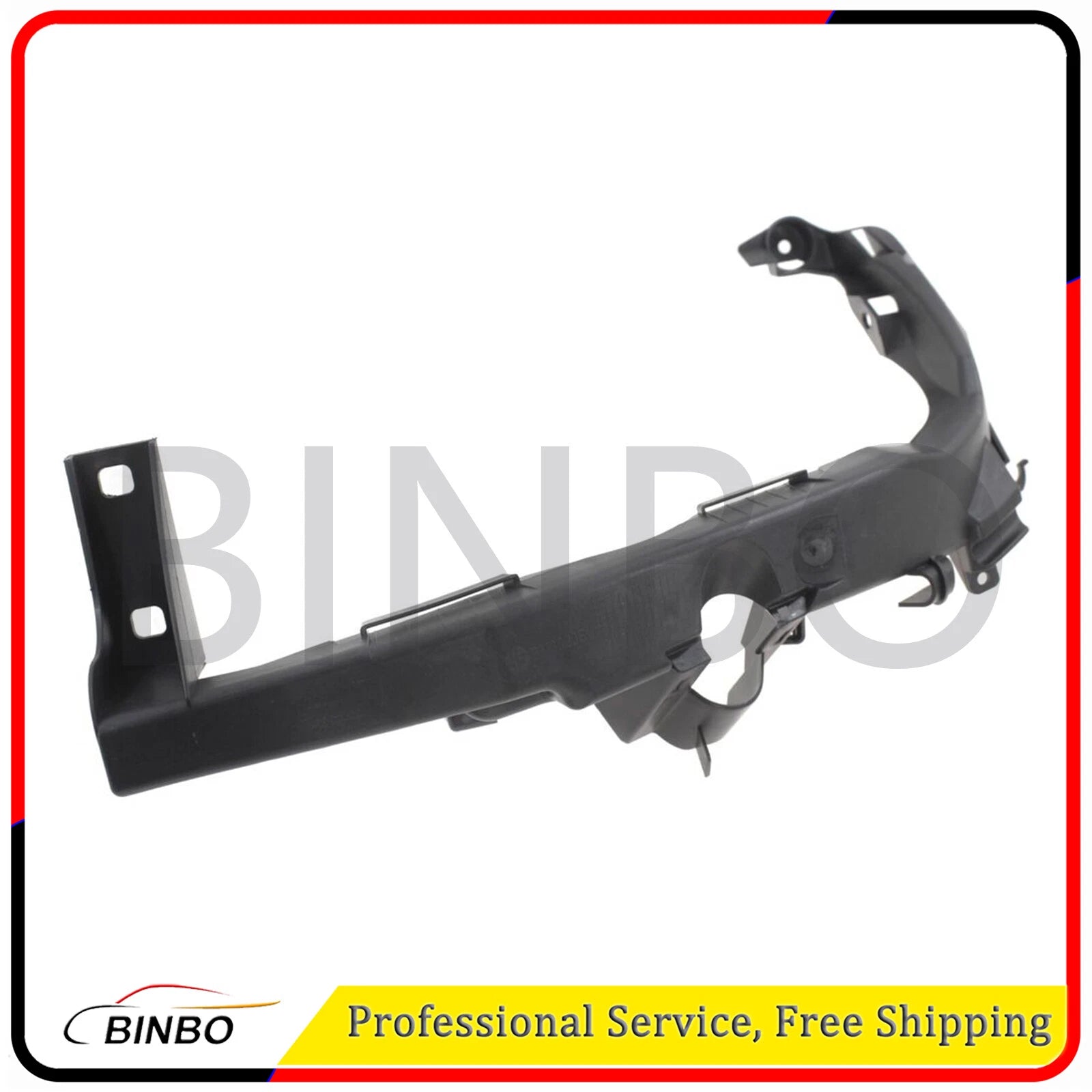 For BMW 328i 335d 335i 4 Door 2009-2012 LH+RH Headlight Support Brackets Pair 07FC0E-D4 - KOEEK