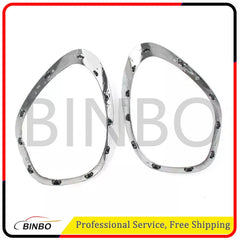 For 2011-16 Mini Cooper Countryman Front Headlight Lamp Bezel Trim Molding Pair 07FC0E-D4 - KOEEK