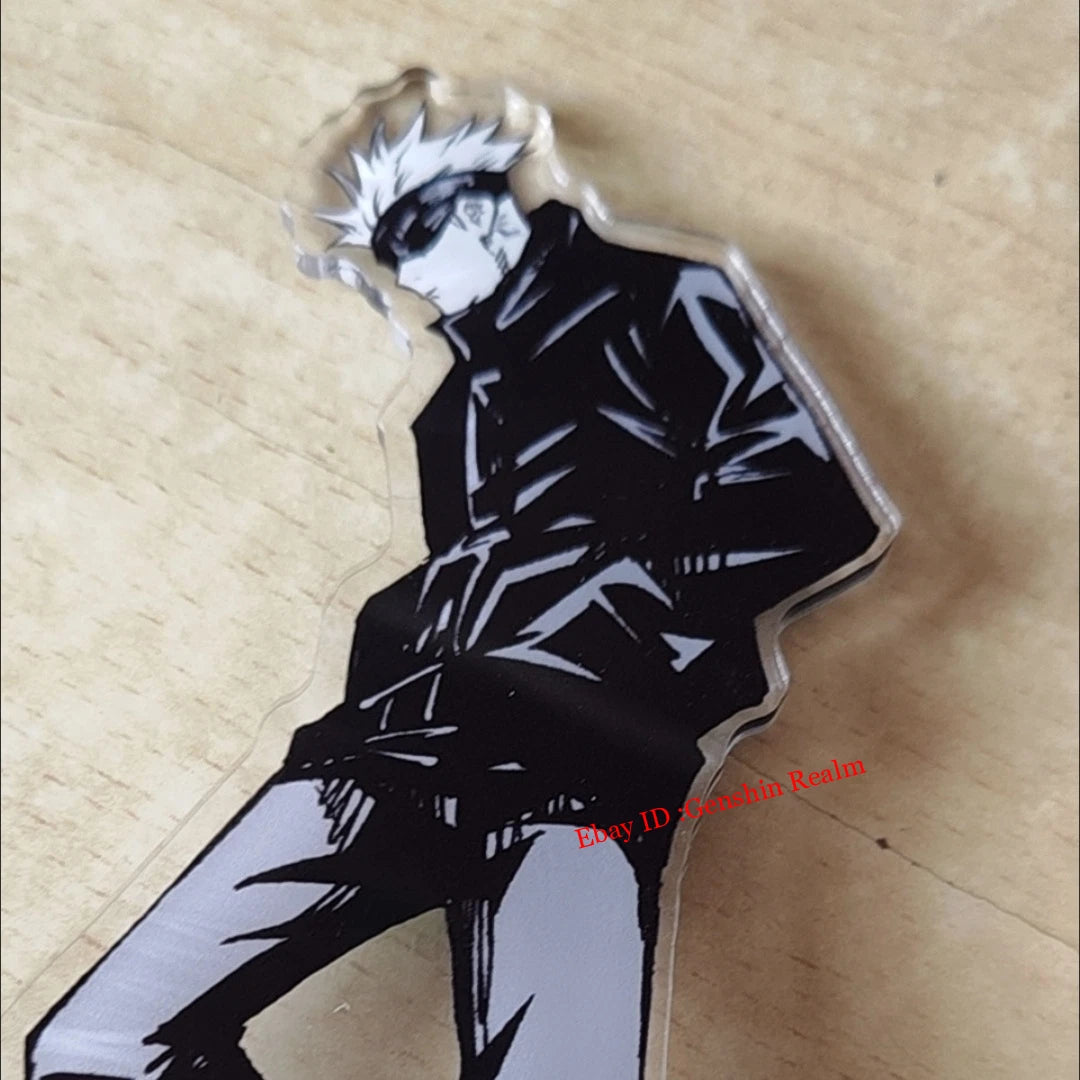 Anime Jujutsu Kaisen Satoru Gojo Acrylic Desktop Stand Figure Collection Gift 07FC0E-D4 - KOEEK