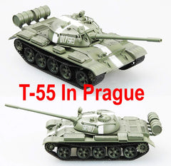 Easy Model 1/72 Soviet Union T-55 USSR 1968 in Prague #35024 EASY_MODEL - KOEEK
