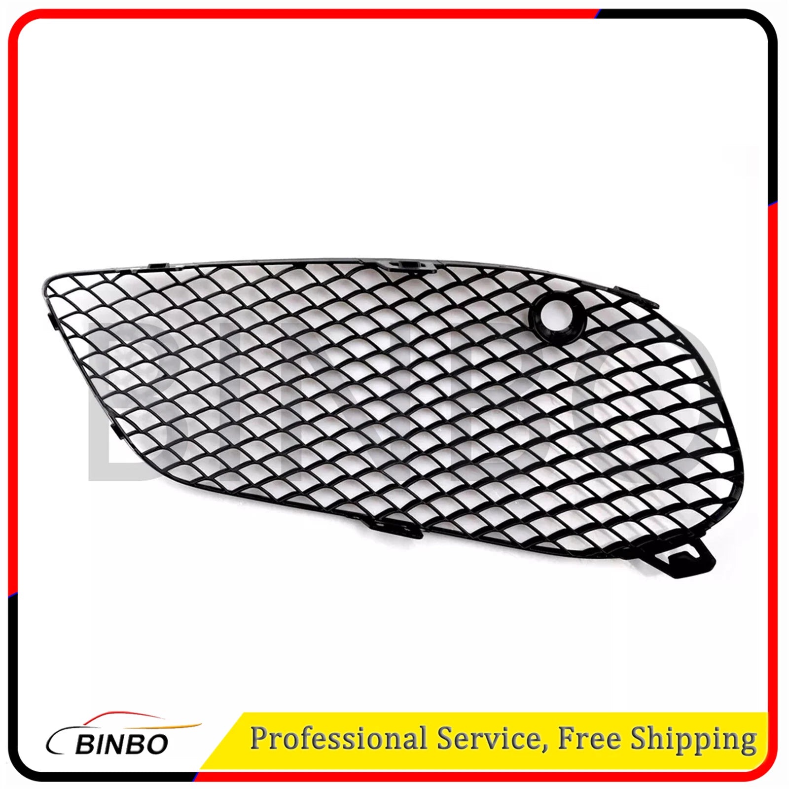 Front Fog Light Air Vent Grille Cover For Mercedes Benz W205 C250 C300 2015-2018 07FC0E-D4 - KOEEK
