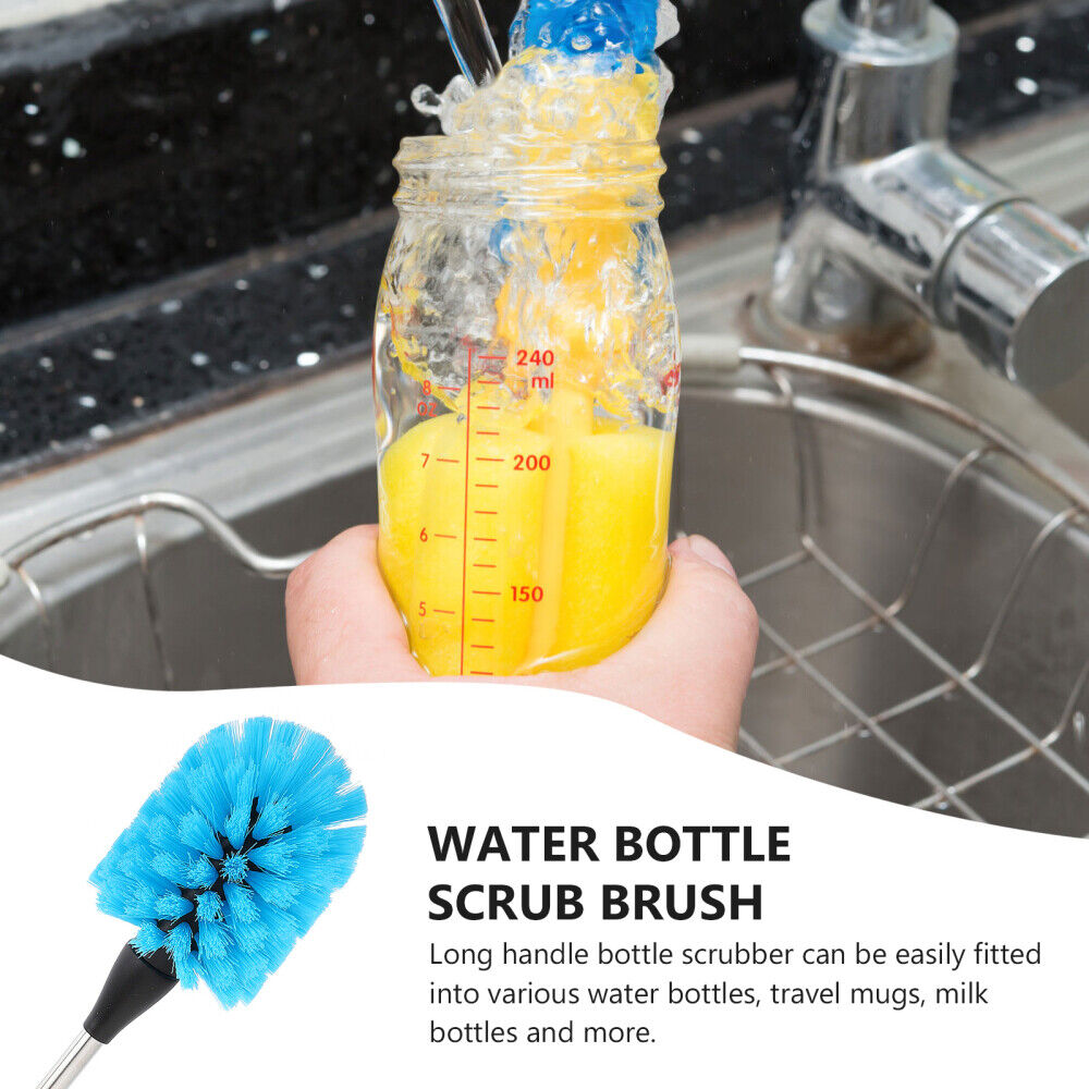 new  Cup Cleaning Brush Water Carafe with Washing Bottle Cleaner koeek - KOEEK