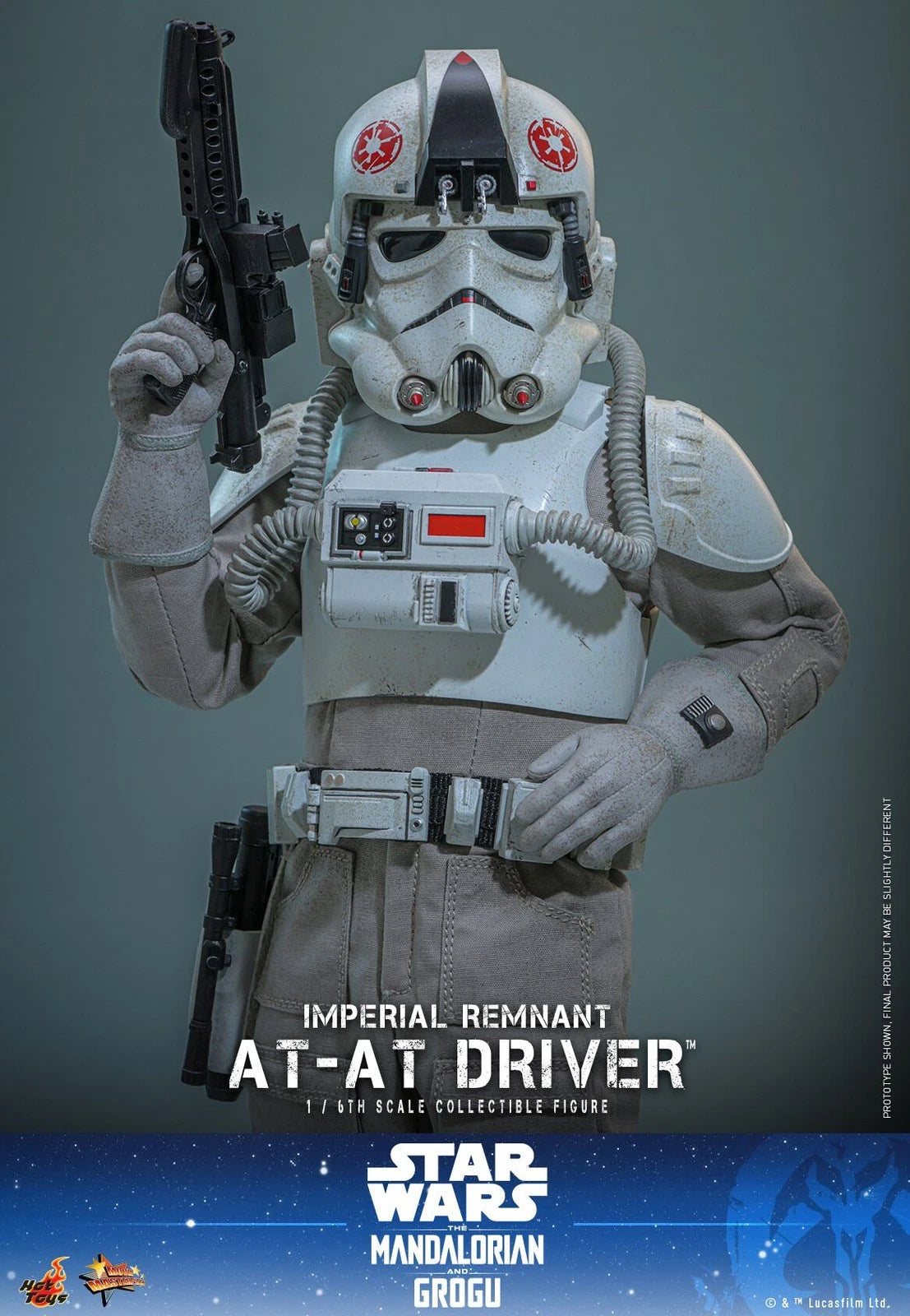 Hot Toys MMS845 1/6 Star Wars The Mandalorian Imperial AT-AT Driver Figure HOT_TOYS - KOEEK