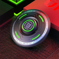 Metal Luminous UFO Hand Spinner Creative EDC Fingertip Gyro Adult Antistress Toy 07FC0E-D4 - KOEEK
