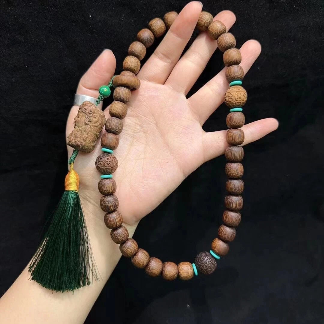 Vietnamese agarwood Tara handheld size 11 * 12MM bracelet bracelet hand 07FC0E-D4 - KOEEK