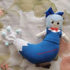 Anime Touhou Project Animal Series Cirno Chicken Plush Doll Toy Gift 07FC0E-D4 - KOEEK